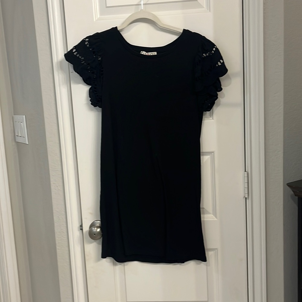 Simple black dress